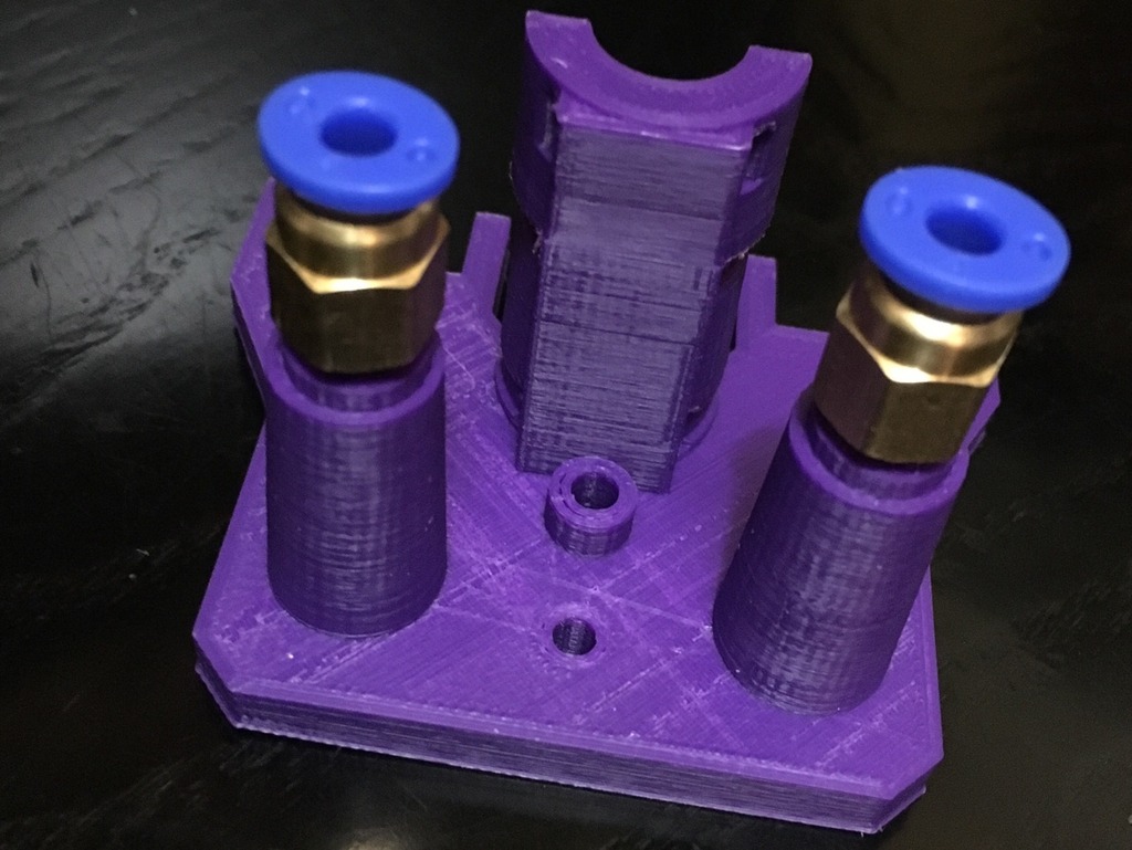Flange Plate For Dual Extruders Remix By Stephen Mott Download Free 