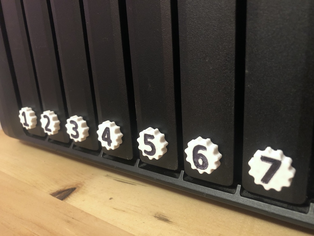 Synology NAS Numberplate Key