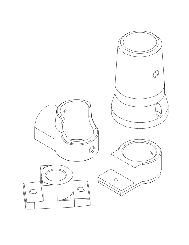 Miniatura 7 do modelo 3D Modular Shelving Unit