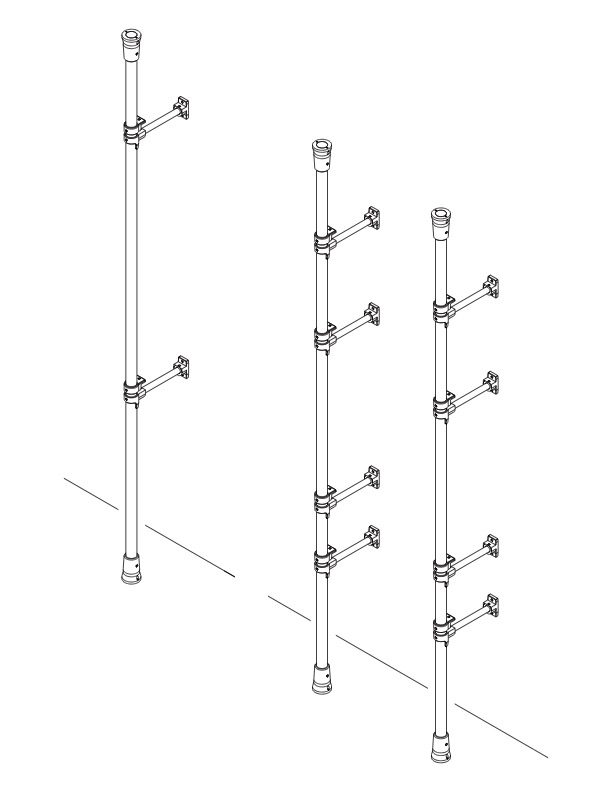 Miniatura 9 do modelo 3D Modular Shelving Unit