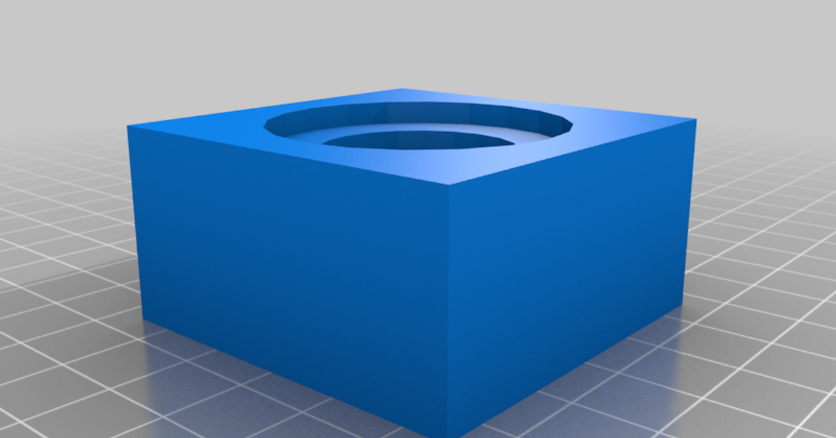 Mirror disk holder by Mobilemedic Download free STL model