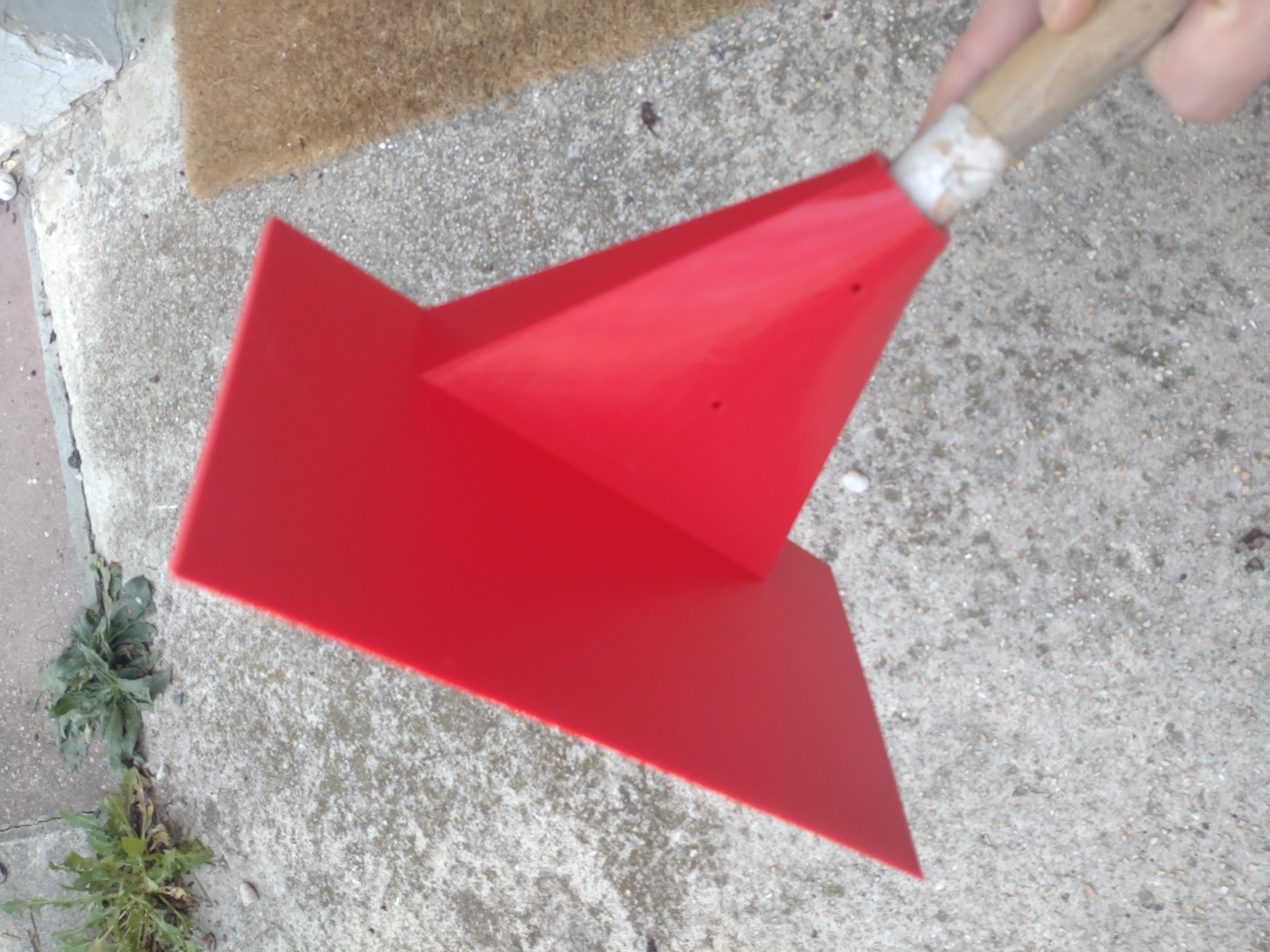 25cm Cleaning Scraper for 22mm Broom Handle