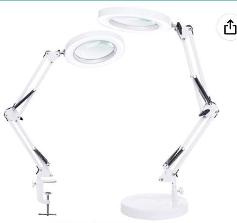 Full base counter weight for desk lamp