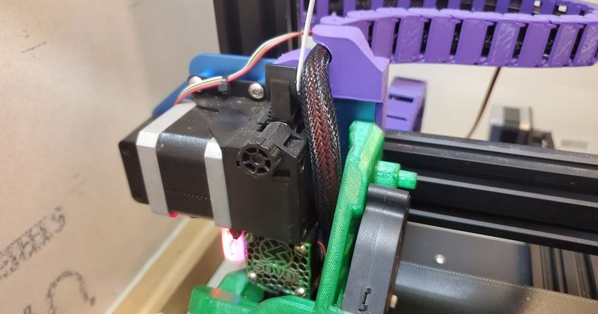 Sovol SV01 Cable Chain Gantry Bracket by FusedFlow Download free STL