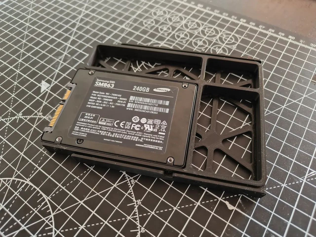 Jonsbo N2/N3 SSD Caddy by natro | Download free STL model
