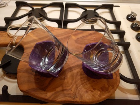 Molecular Cuisine Glass Holder