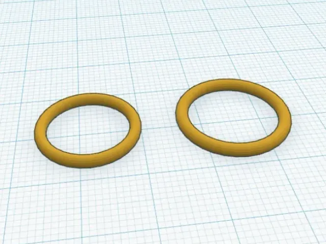 Wedding rings (cheap...)