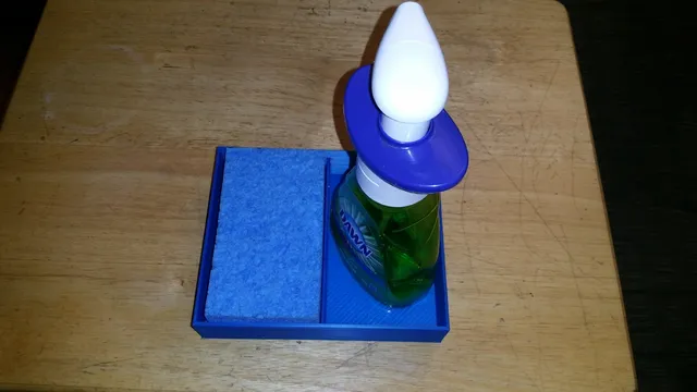 Dish Soap and Sponge Holder