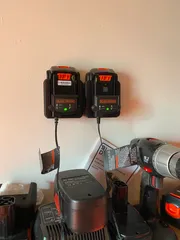 Free 3D file Porter Cable and Black & Decker 20v Battery Charger Wall Mount  🔌・3D printer design to download・Cults