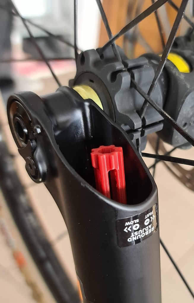 Fox SC fork rebound adjustment knob by Alex A. Download free STL