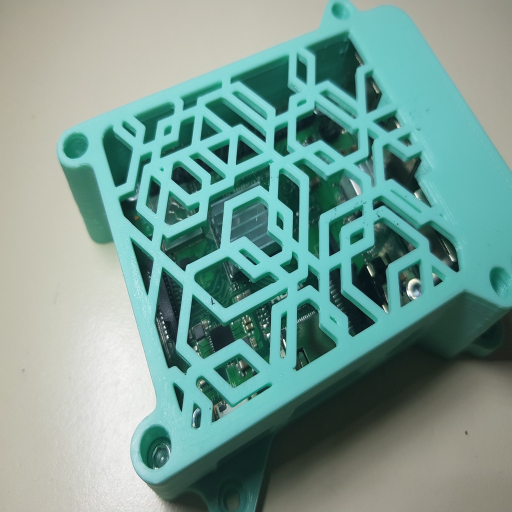 Miniatura 3 do modelo 3D Raspberry PI 3 B+ Case