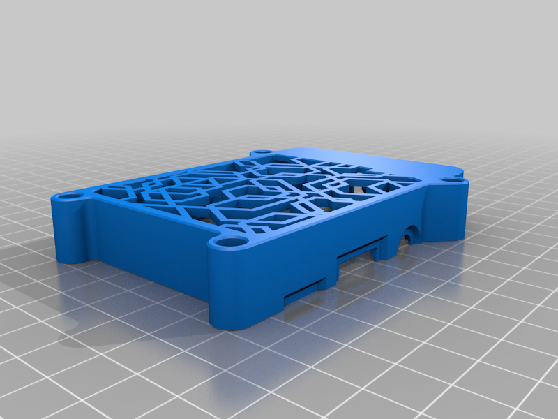 Miniatura 18 do modelo 3D Raspberry PI 3 B+ Case