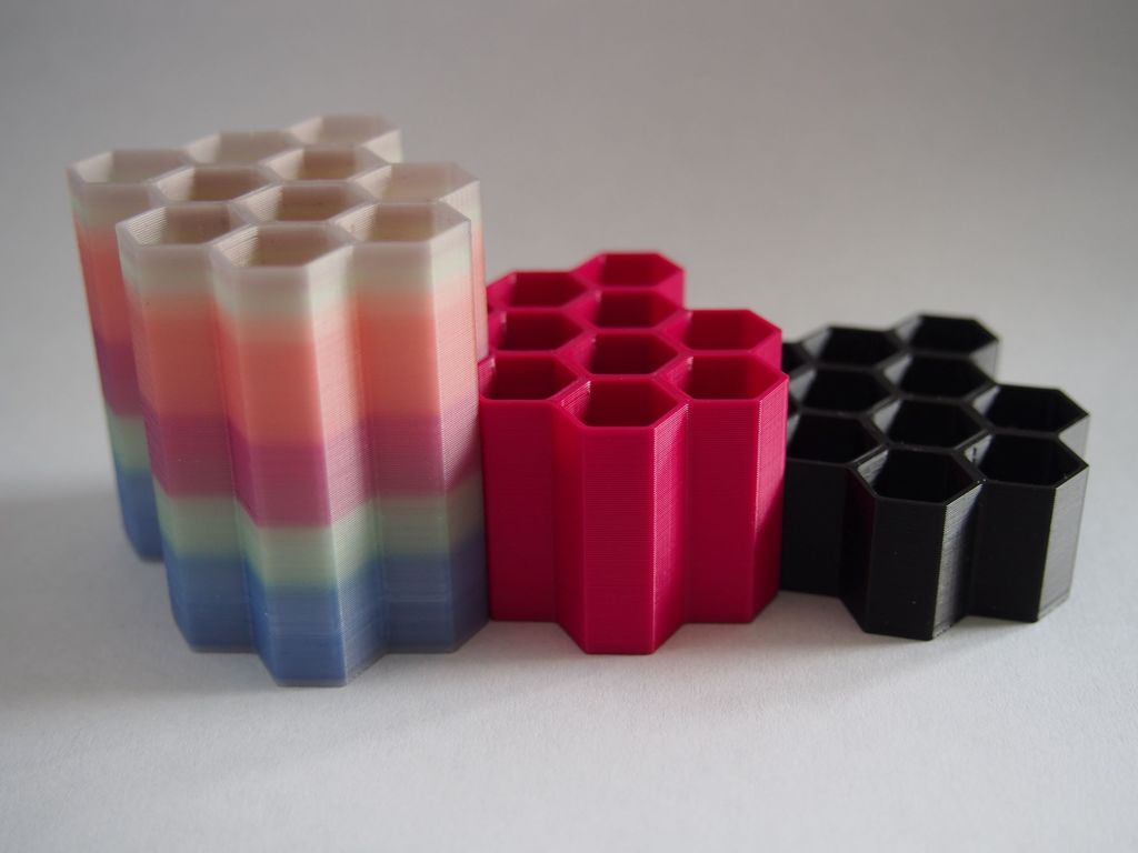 Ultimate honeycomb AAA battery organizer