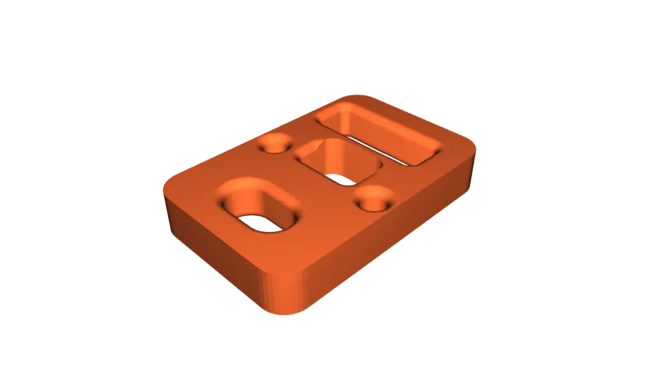 Lego Key Holder by m0dule, Download free STL model