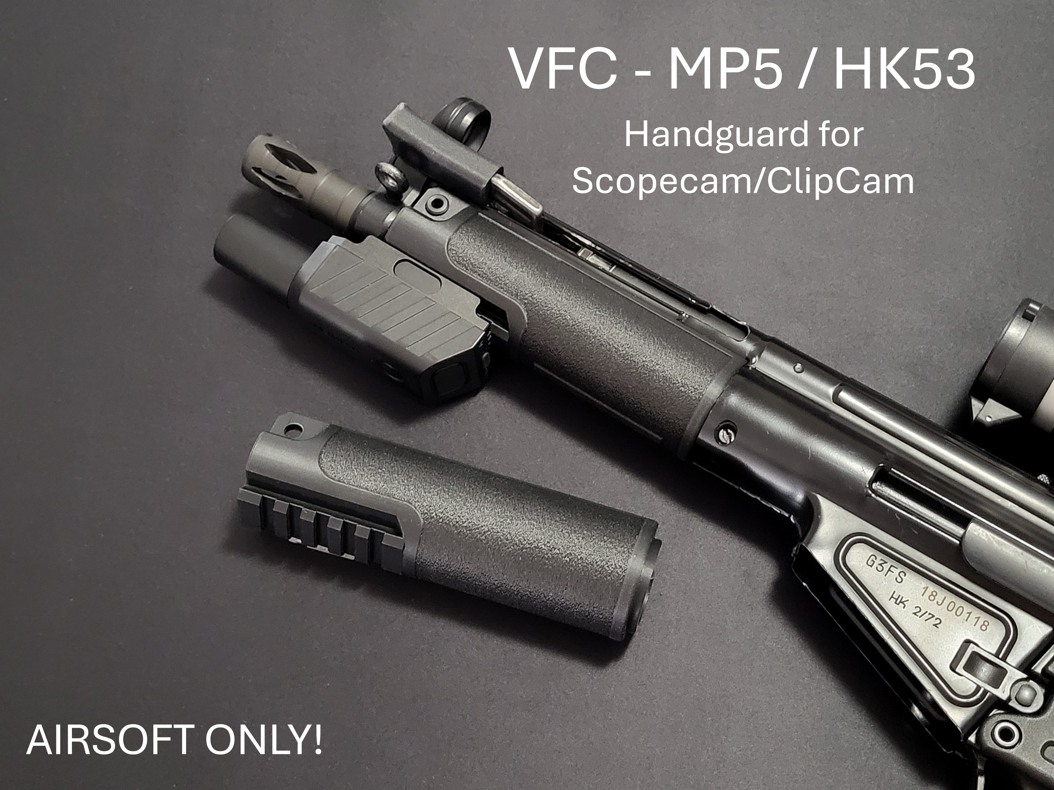 VFC - MP5/HK53 - Handguard with Rail for Scope Cam (Airsoft) - Free Download