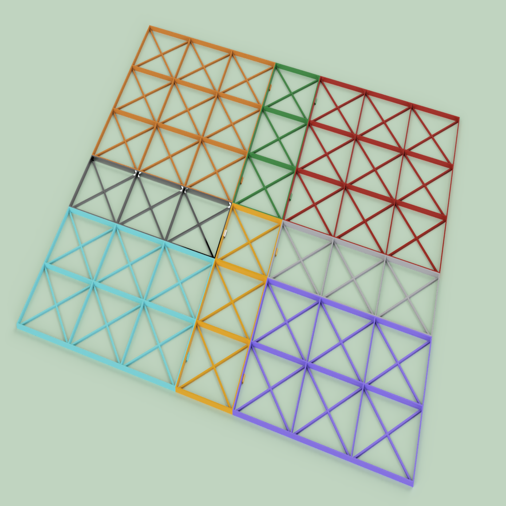 Five Tribes Tile Grid (Including Expansions)
