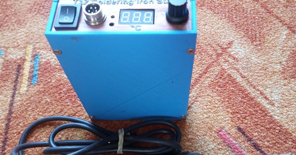 Soldering station T12 by PaŠe Download free STL model