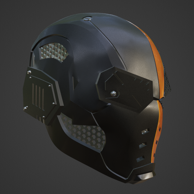 DeathStroke Black Ops inspired Helmet by Budwin | Download free STL ...