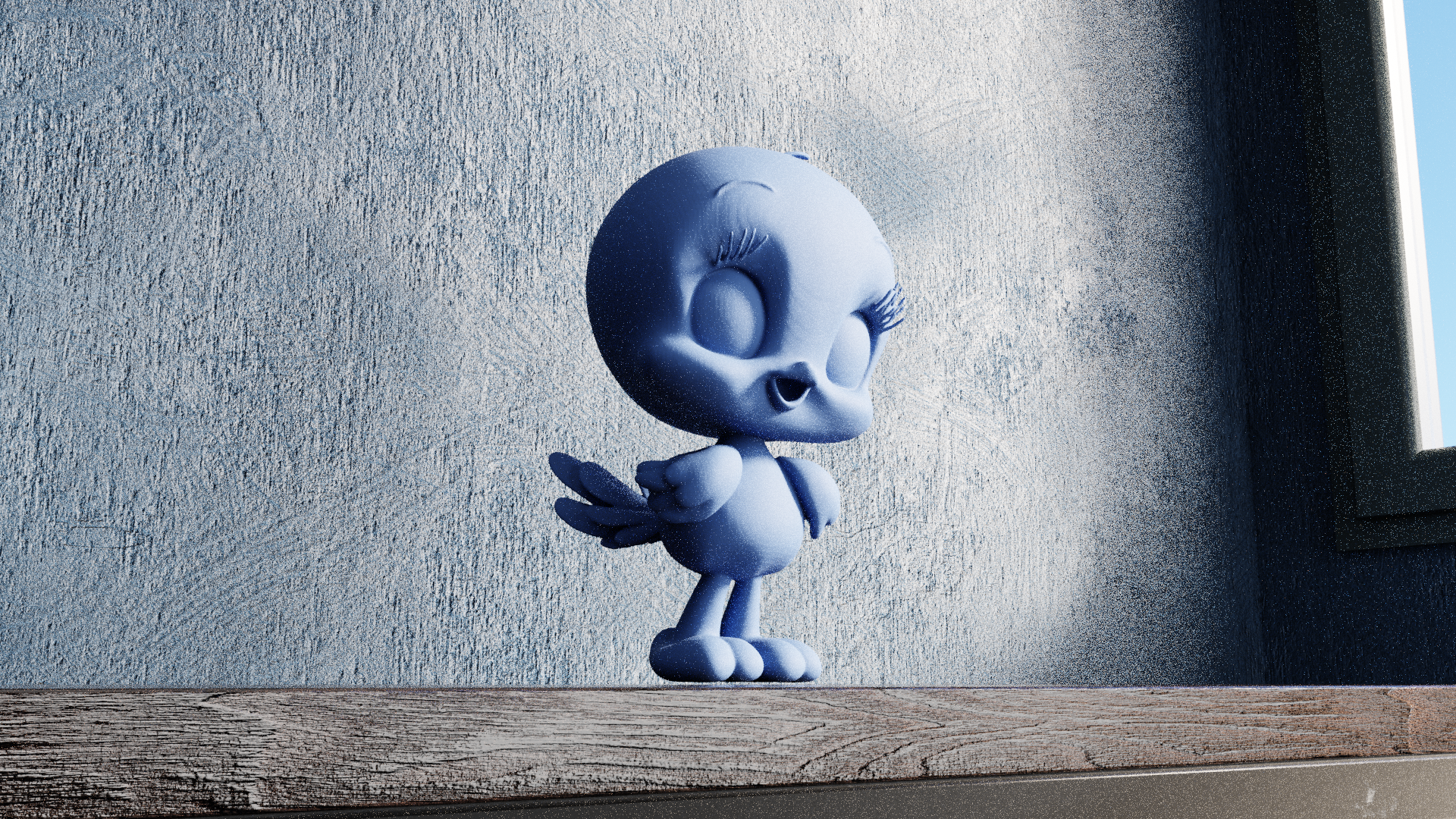 Miniatura 7 do modelo 3D Chibi Tweety
