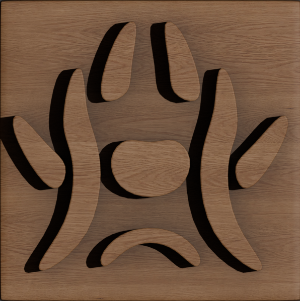 Mystic symbol stamp: Shelter