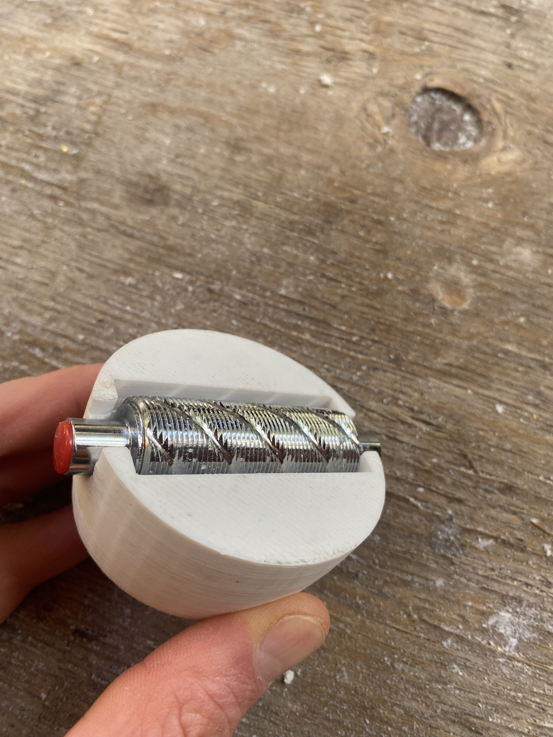 Holder for nordic structure tool
