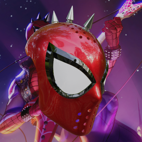 Spider-Punk V2 Inspired Face Shell 