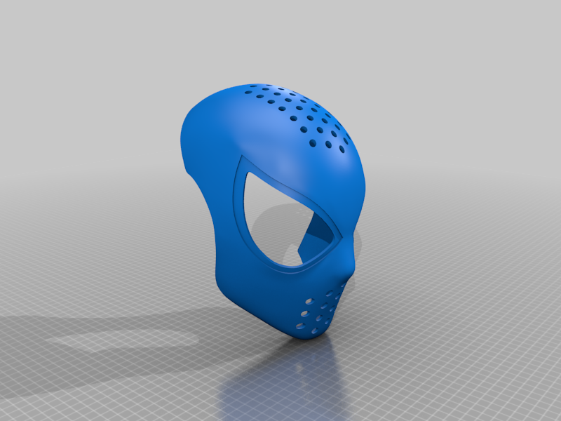 Miles Morales 2099 Inspired Face Shell by Budwin Download free STL