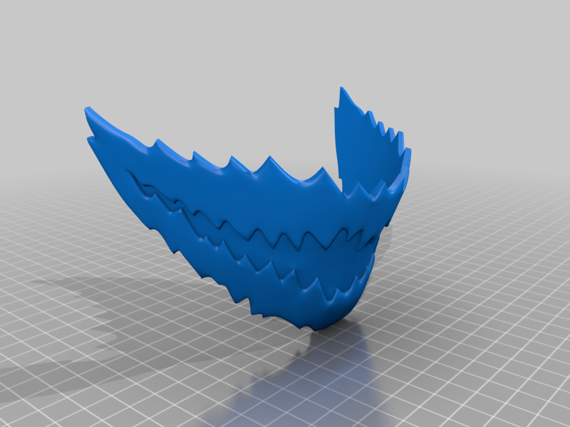 Miniatura 8 do modelo 3D Carnage inspired face Shell