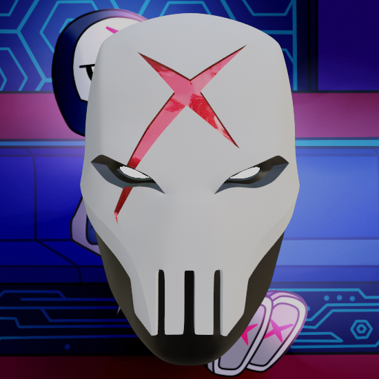 Red X Inspired Helmet