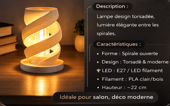 Lampe Spiral