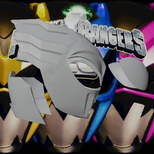 Psycho Ranger Inspired Helmet by Budwin | Download free STL model ...