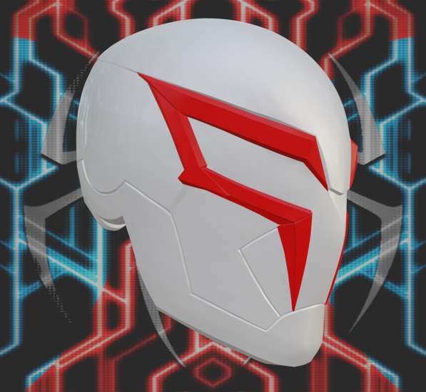 Spider-Man 2099 Inspired Helmet