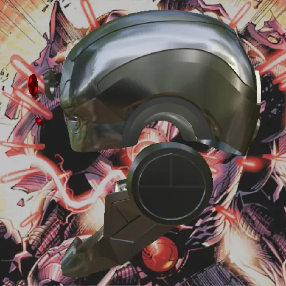 cyborg motorcycle helmet ORIGINE ADVENTURE 22.06 GREY BLACK FREE BLACK VISOR WITH THIS HELMET A new benchmark in terms of Style and Safety Chrome Gold Motorcycle Helmet SMK-Agnar
