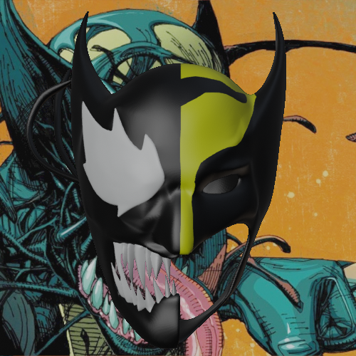Venomized Wolverine Inspired Helmet