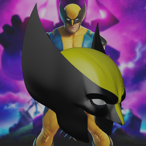 Miniatura 2 do modelo 3D Wolverine Inspired Helmet