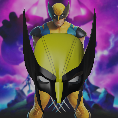 Miniatura 3 do modelo 3D Wolverine Inspired Helmet