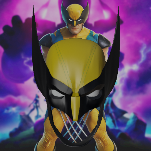 Miniatura 4 do modelo 3D Wolverine Inspired Helmet