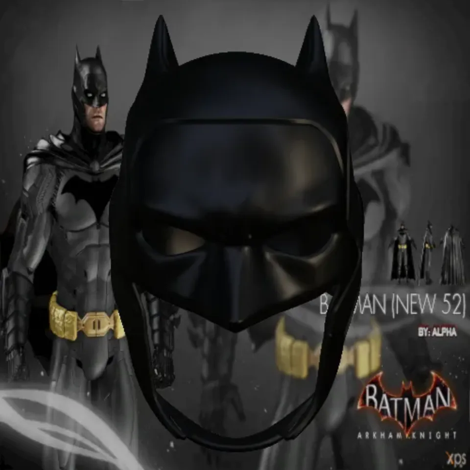 New 52 Batman Inspired Helmet by Budwin | Download free STL model |  