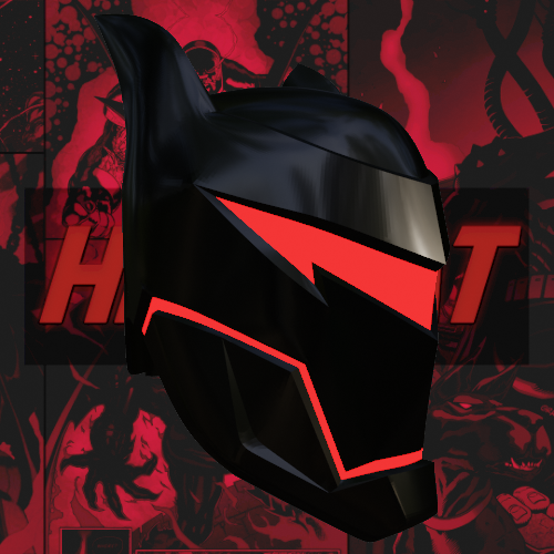 HellBat Inspired Helmet 
