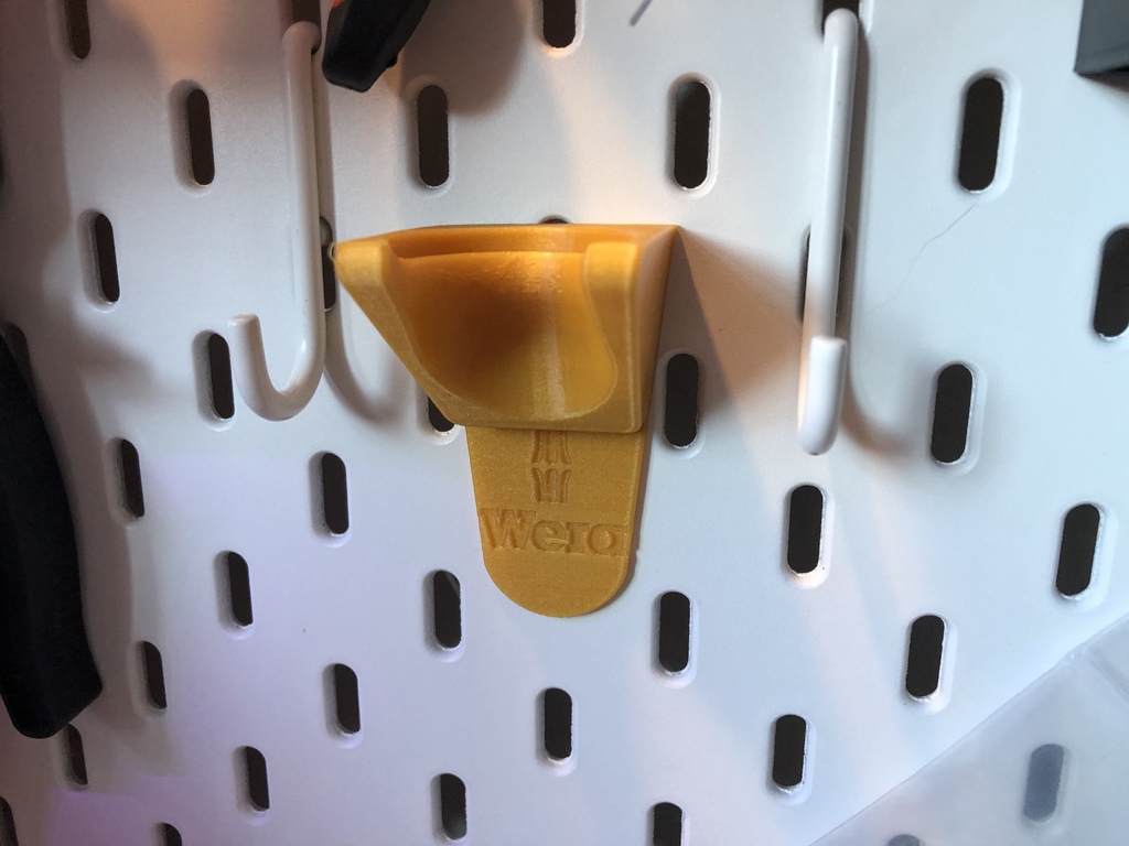 Wera Kraftform Kompact IKEA SKADIS mount