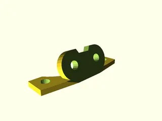 Print cooling fan mount for Duet3D PCB effector