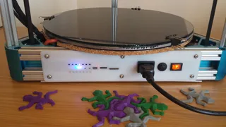 Kossel 2020 mains inlet and electronics front panel