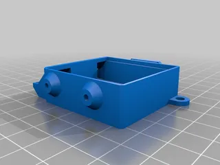 One-piece fan/heatsink duct with modified cable tie point
