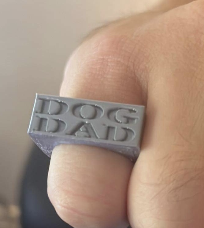 Dog Dad Ring
