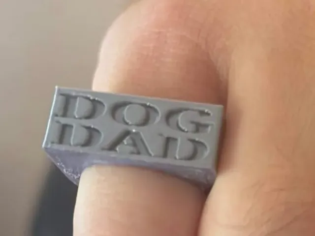 Dog Dad Ring