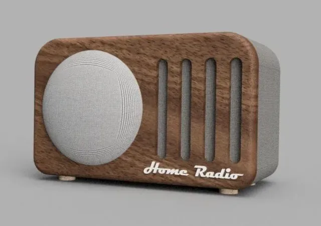 Google Home Vintage Radio