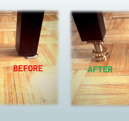 Miniatura 3 do modelo 3D Leveled Table Top - Leveling Foot