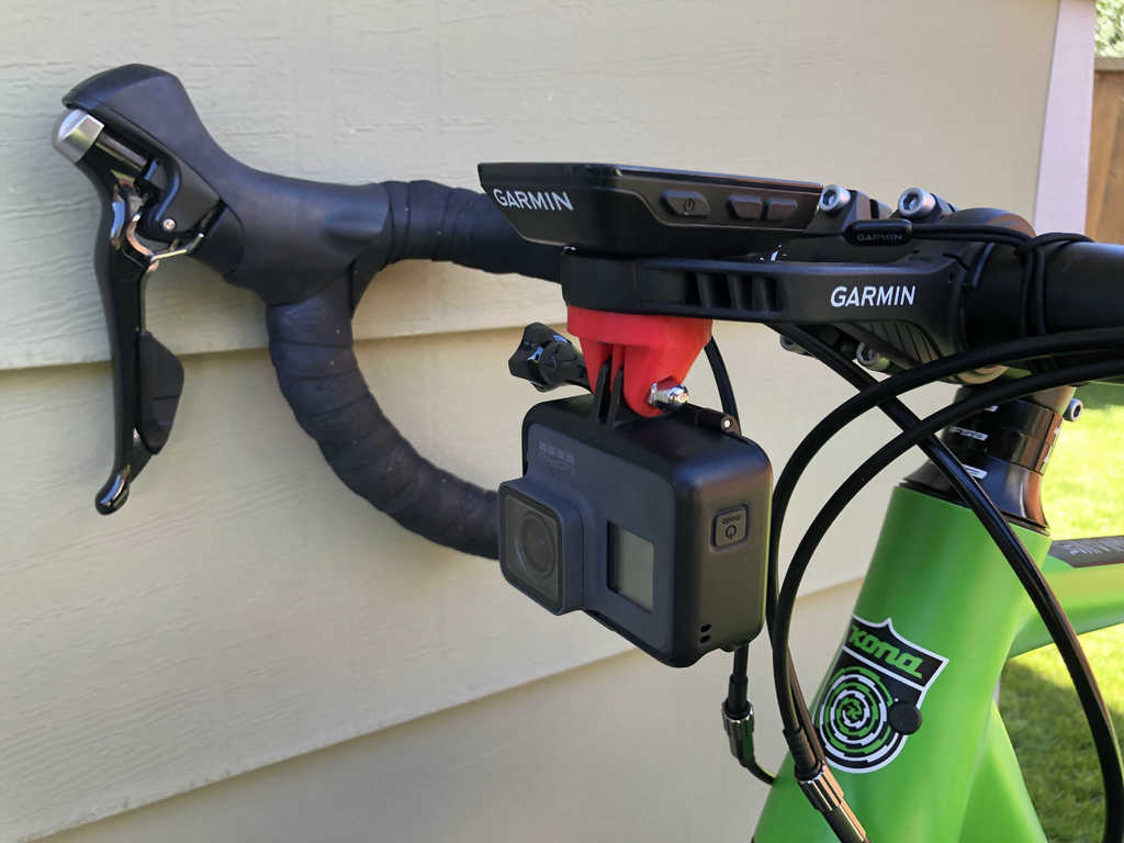 diy gopro bike mount