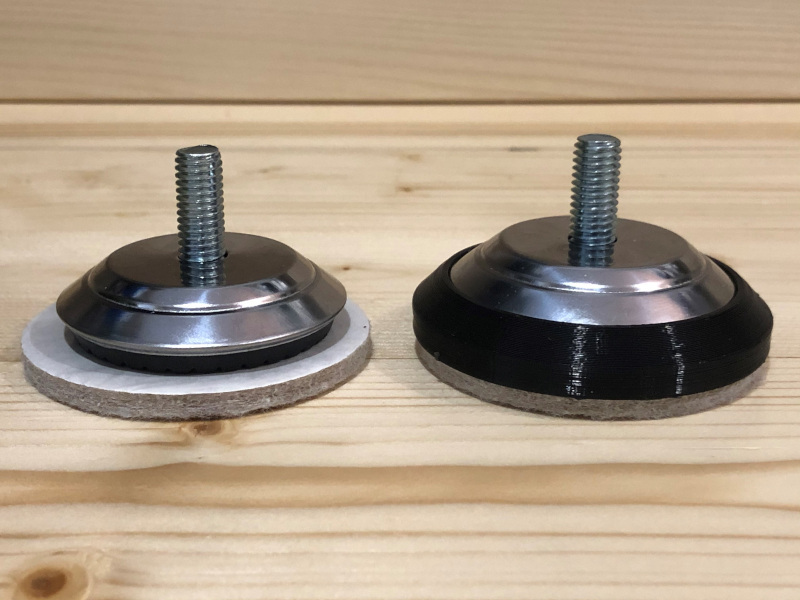 Furniture Pad Adapter Mount