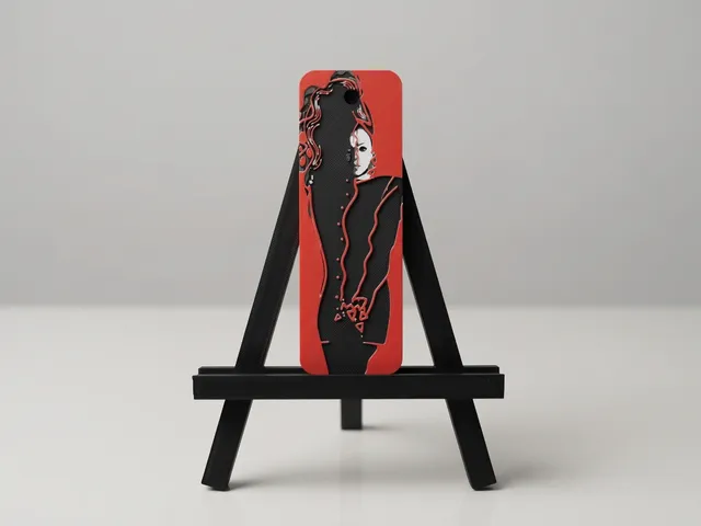 Janet Jackson Control Bookmark (Hueforge)